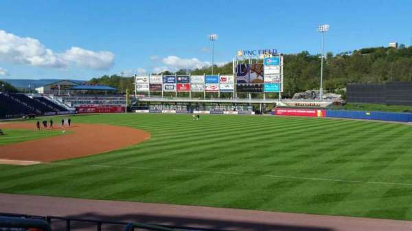 PNC Field, Scranton, section: 12, row: 15, seat: 16