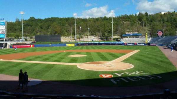 PNC Field, Scranton, section: 22, row: 9, seat: 11