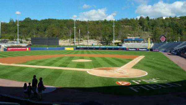 PNC Field, Scranton, section: 22, row: 9, seat: 15