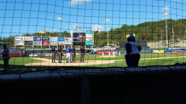 PNC Field, Scranton, section: 20, row: 1, seat: 4