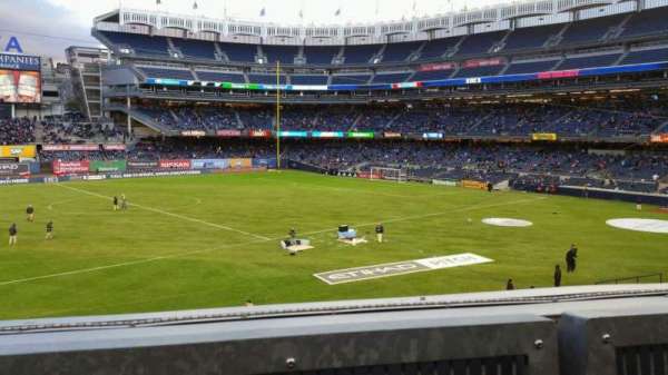 Yankee Stadium, section: 227B, row: 1, seat: 10