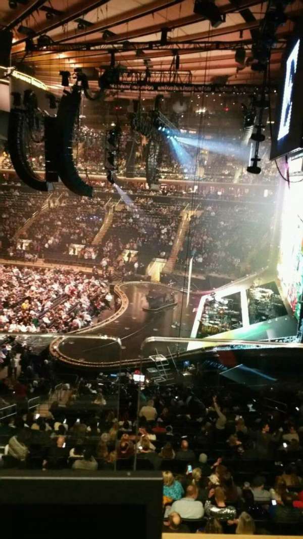 Madison Square Garden, section: 213, row: 1, seat: 11