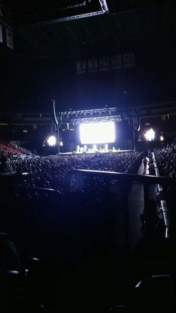 Prudential Center, section: 4, row: 3, seat: 2