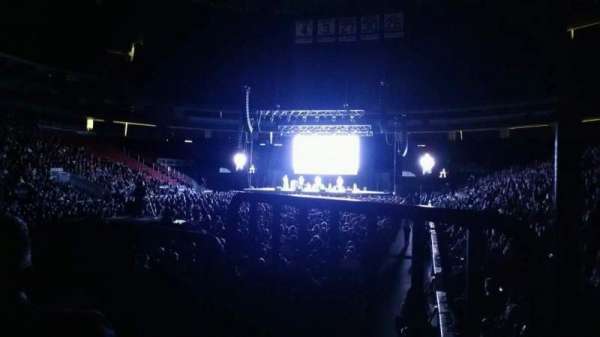 Prudential Center, section: 4, row: 3, seat: 2