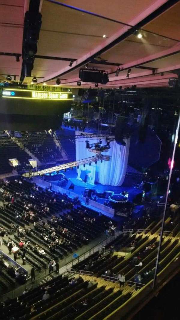 Madison Square Garden, section: 311, row: 1, seat: 12