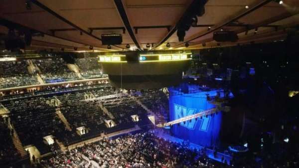 Madison Square Garden, section: 311, row: 1, seat: 5