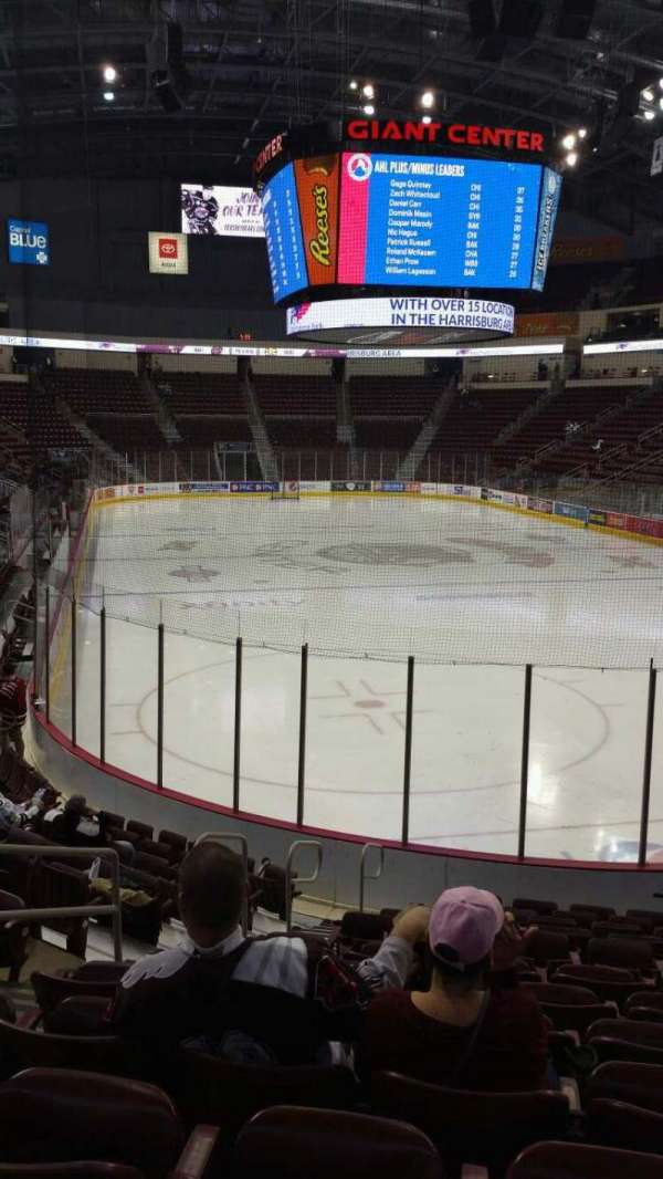 Giant Center, section: 125, row: M, seat: 8