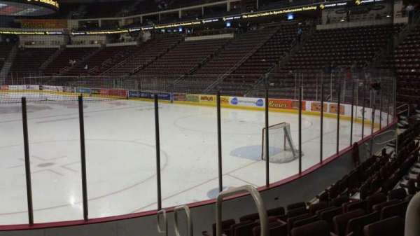 Giant Center, section: 124, row: G, seat: 1