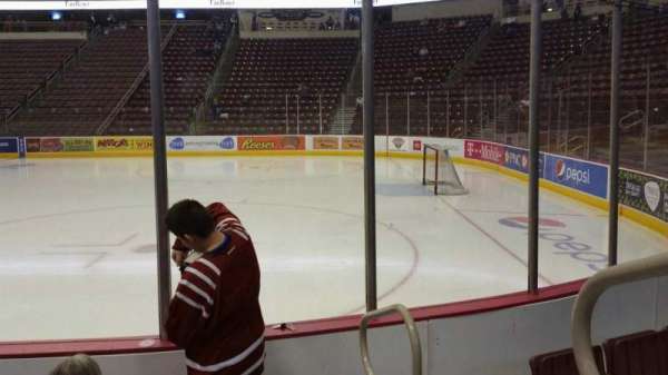 Giant Center, section: 122, row: D, seat: 1