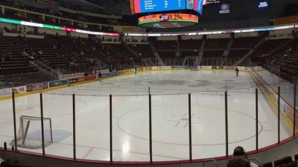 Giant Center, section: 102, row: J, seat: 6