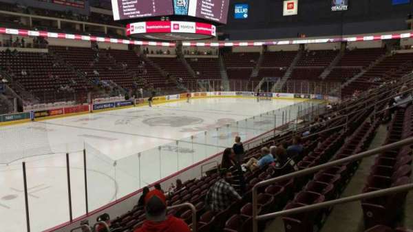 Giant Center, section: 104, row: M, seat: 5