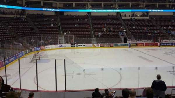 Giant Center, section: 105, row: L, seat: 9