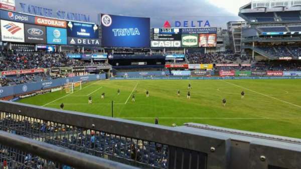 Yankee Stadium, section: 227B, row: 1, seat: 11