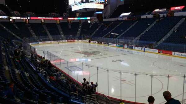 PeoplesBank Arena, section: 124, row: S, seat: 7