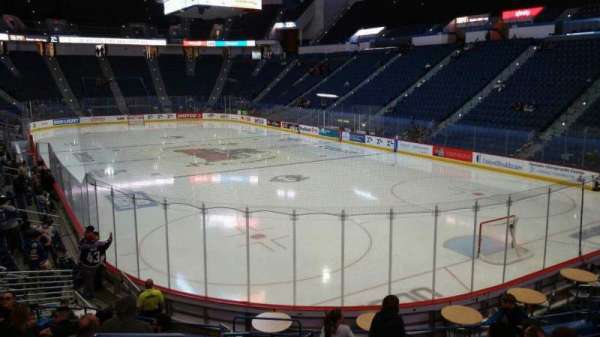 PeoplesBank Arena, section: 123, row: R, seat: 17