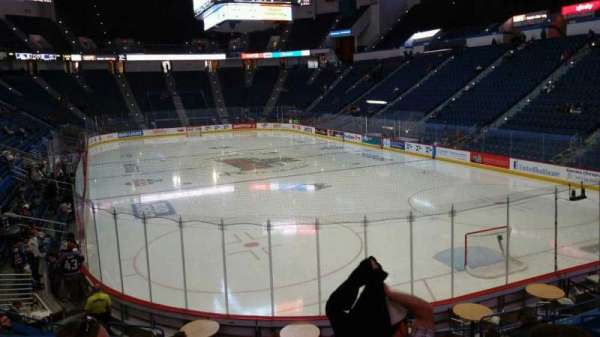 PeoplesBank Arena, section: 123, row: R, seat: 10