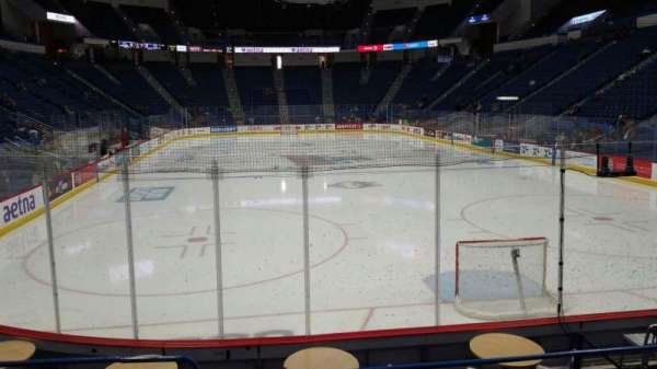 PeoplesBank Arena, section: 122, row: K, seat: 9
