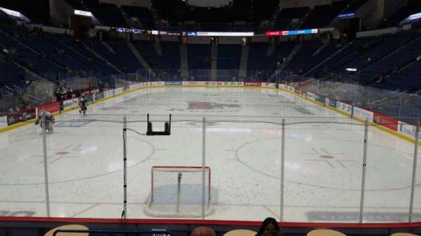 PeoplesBank Arena, section: 121, row: L, seat: 10