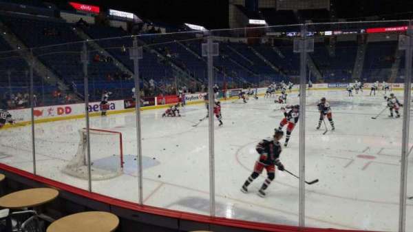 PeoplesBank Arena, section: 120, row: G, seat: 6