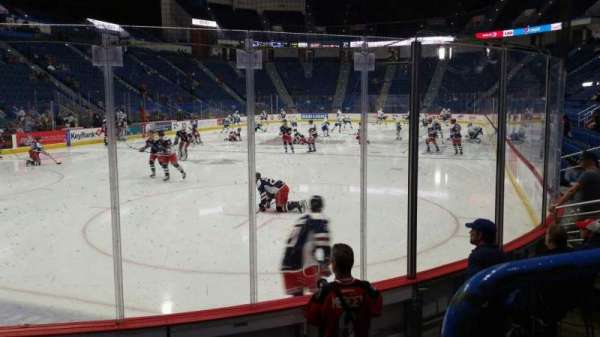 PeoplesBank Arena, section: 120, row: G, seat: 1