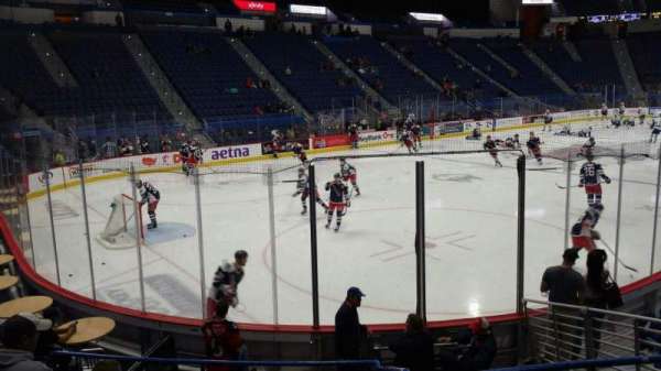 PeoplesBank Arena, section: 119, row: L, seat: 8