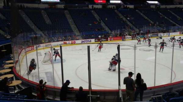 PeoplesBank Arena, section: 119, row: L, seat: 1
