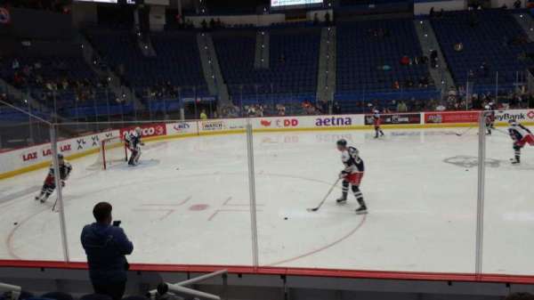 PeoplesBank Arena, section: 117, row: H, seat: 15