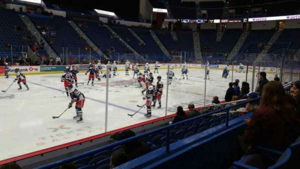 PeoplesBank Arena, section: 117, row: H, seat: 15