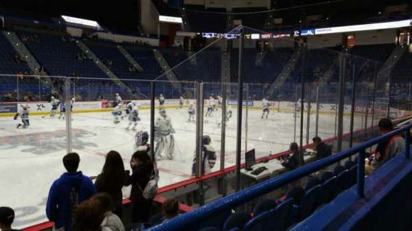 PeoplesBank Arena, section: 116, row: G, seat: 15