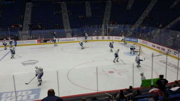 PeoplesBank Arena, section: 114, row: R, seat: 5