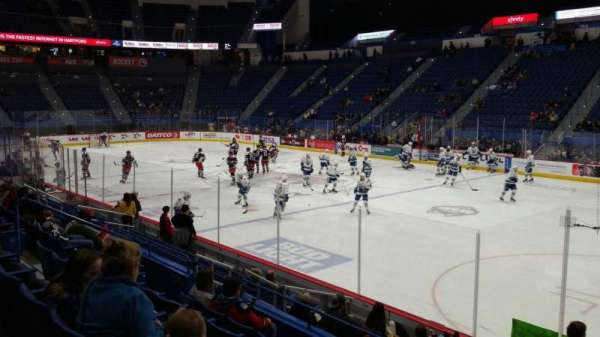 PeoplesBank Arena, section: 113, row: M, seat: 6