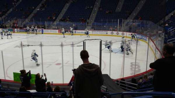 PeoplesBank Arena, section: 113, row: M, seat: 1