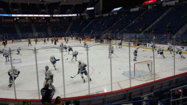 PeoplesBank Arena, section: 111, row: K, seat: 6