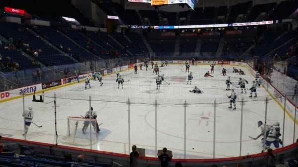 PeoplesBank Arena, section: 108, row: N, seat: 15