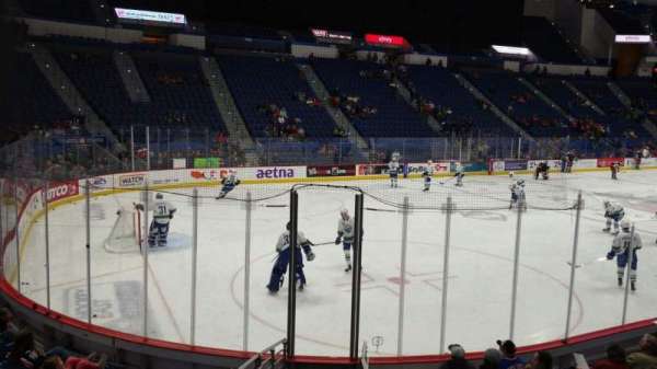 PeoplesBank Arena, section: 107, row: L, seat: 1