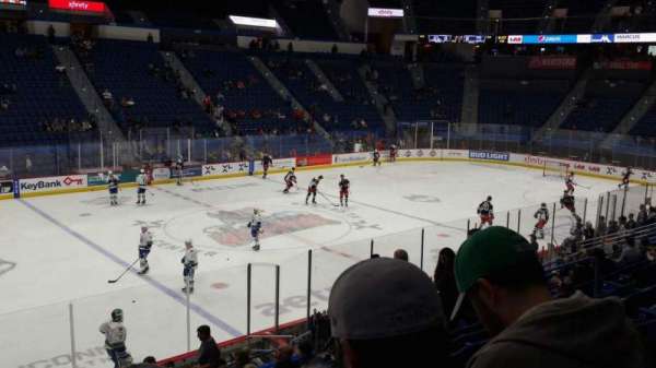 PeoplesBank Arena, section: 105, row: T, seat: 15