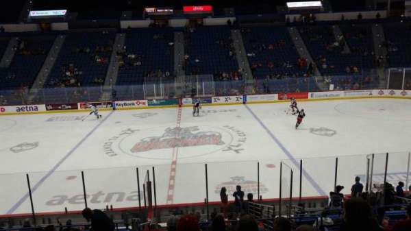 PeoplesBank Arena, section: 103, row: U, seat: 15
