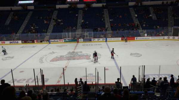 PeoplesBank Arena, section: 103, row: U, seat: 9