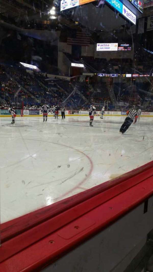 PeoplesBank Arena, section: 118, row: C, seat: 9