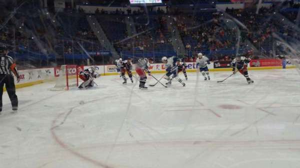 PeoplesBank Arena, section: 118, row: C, seat: 9