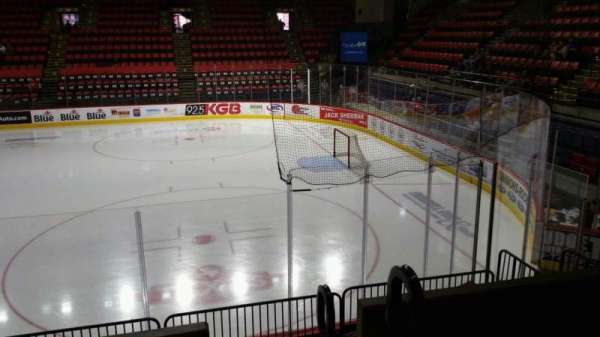 Visions Veterans Memorial Arena, section: 13, row: D, seat: 1