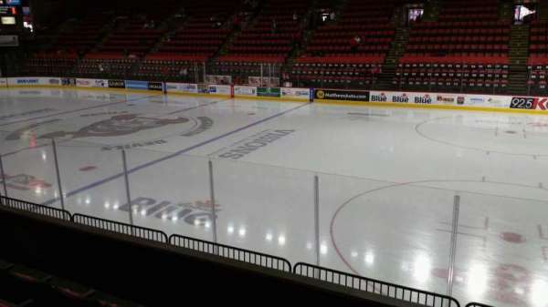 Visions Veterans Memorial Arena, section: 13, row: D, seat: 1