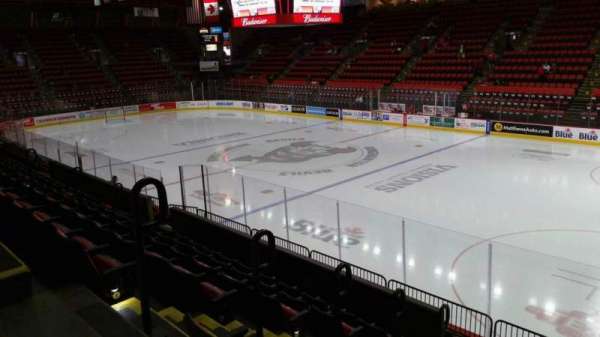 Visions Veterans Memorial Arena, section: 12, row: G, seat: 9