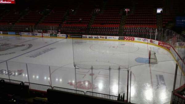 Visions Veterans Memorial Arena, section: 12, row: G, seat: 5