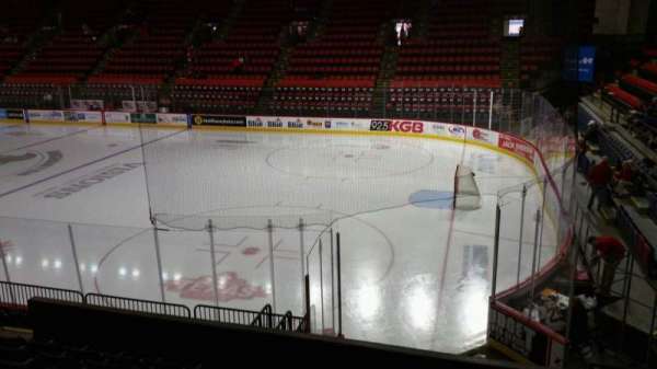 Visions Veterans Memorial Arena, section: 12, row: G, seat: 1