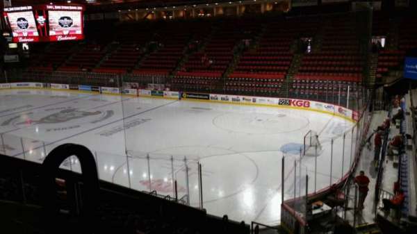 Visions Veterans Memorial Arena, section: 11, row: J, seat: 1