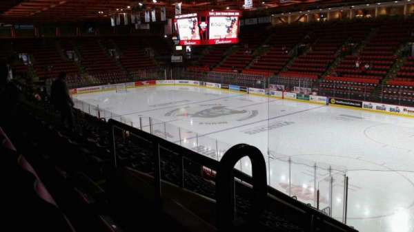 Visions Veterans Memorial Arena, section: 11, row: J, seat: 1