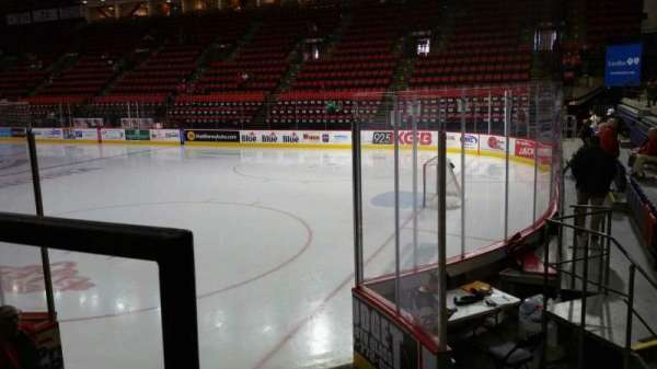 Visions Veterans Memorial Arena, section: 11, row: A, seat: 1