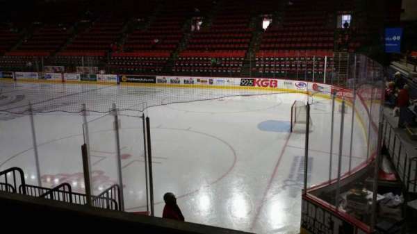 Visions Veterans Memorial Arena, section: 12, row: C, seat: 1
