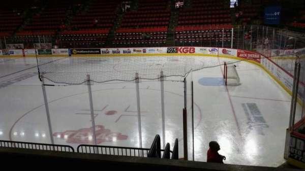 Visions Veterans Memorial Arena, section: 12, row: C, seat: 7